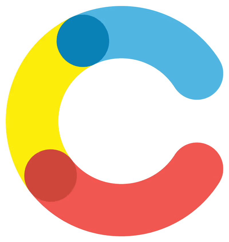 Contentful multicolored C logo icon