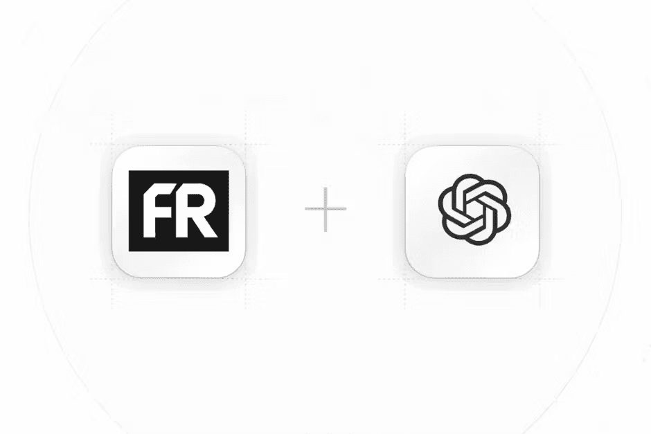 FocusReactive and OpenAI logos side by side with plus sign