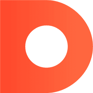 DatoCMS orange D-shaped logo icon