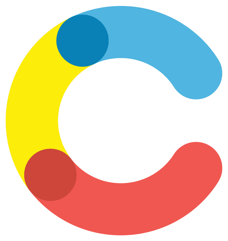 Contentful colorful C logo icon