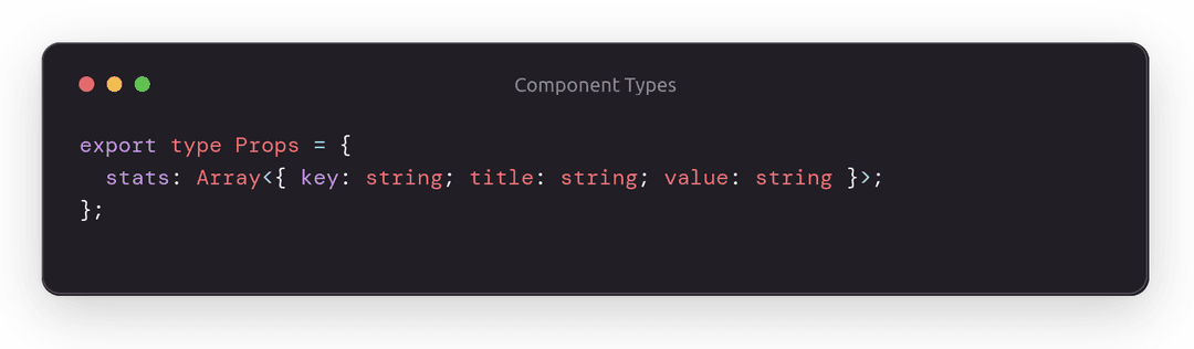 TypeScript Props