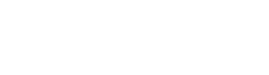White text logo on transparent background