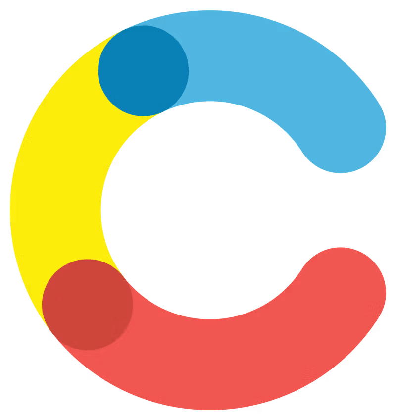 Contentful multicolored C logo icon