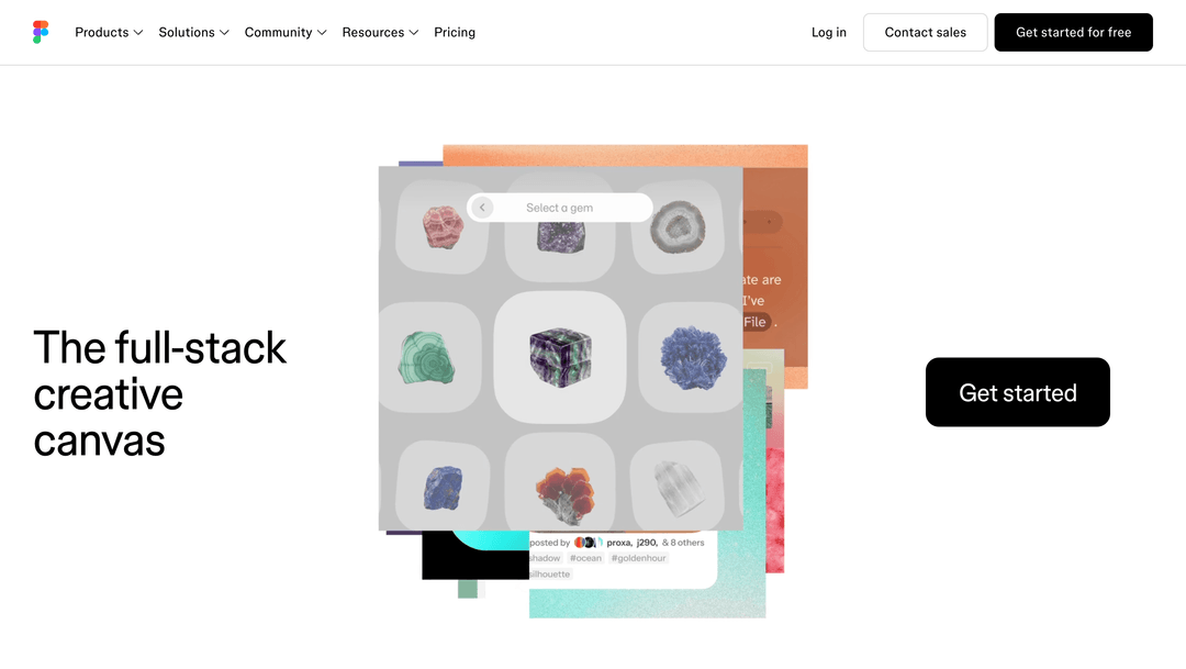 Figma main page