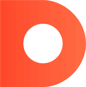 DatoCMS orange D-shaped logo icon