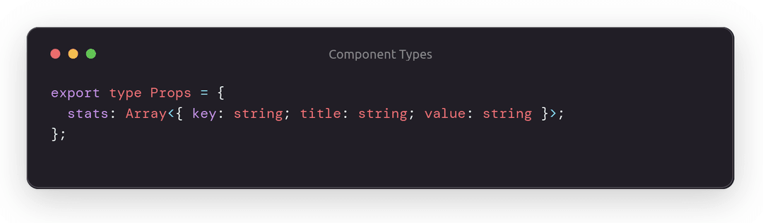 TypeScript Props