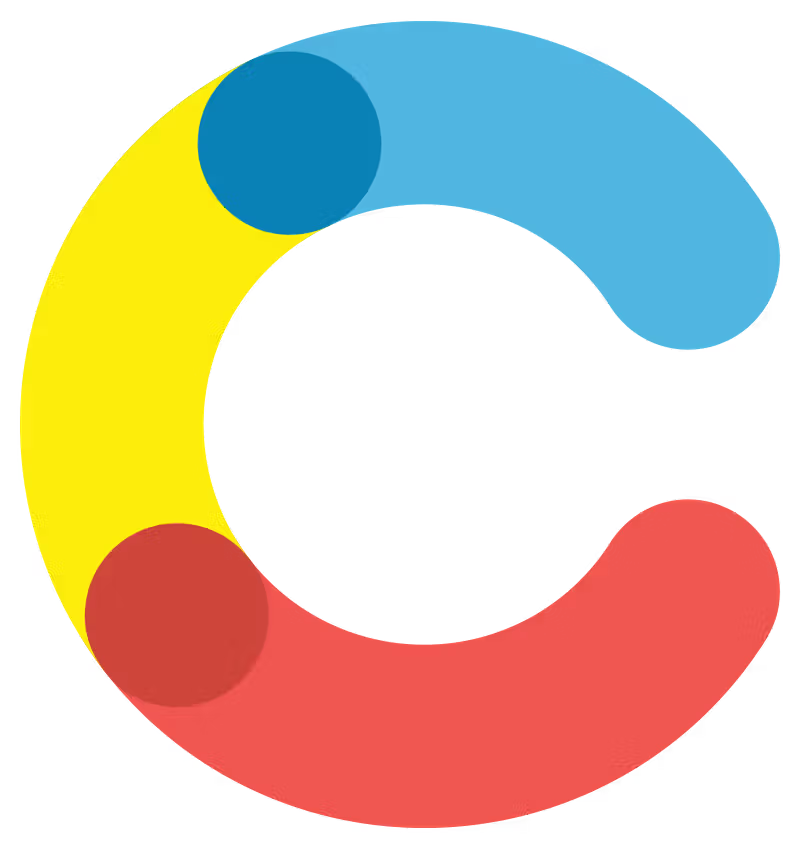 Contentful multicolored C logo icon