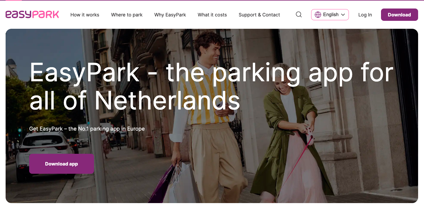 EasyPark Hero image
