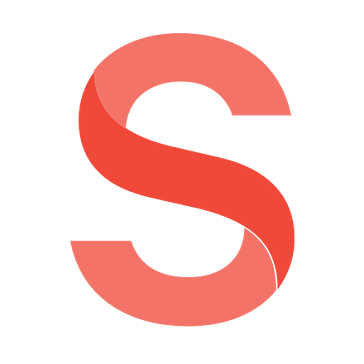 Sanity red S logo icon