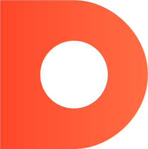 DatoCMS orange D-shaped logo icon