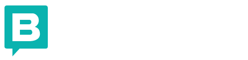 Storyblok logo with teal speech bubble icon on dark background