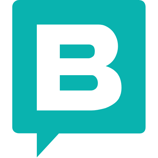 Storyblok teal speech bubble B logo icon